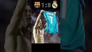 Barcelone vs Real Madrid 13 super cup Espagne 2017  highlights football youtube shorts [upl. by Evanne304]