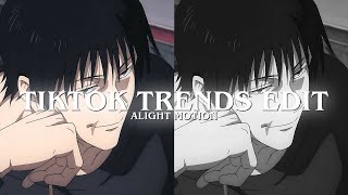 Tiktok Trends Anime Edits Presets  Alight Motion [upl. by Mel]