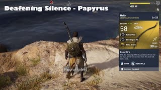 Assassins Creed Origins  Legendary Bow  Neith  Deafening Silence [upl. by Hartill]