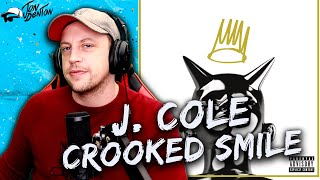 J Cole  Crooked Smile REACTION [upl. by Elnukeda647]