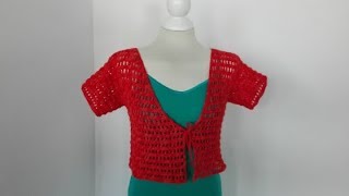 Como hacer chaqueta a crochet [upl. by Frankhouse]