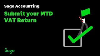 Sage Business Cloud Accounting  Submit your MTD VAT Return [upl. by Winni90]