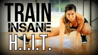 Train Insane HIIT Workout [upl. by Obe]