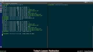 Redirection in Shell Scripts [upl. by Nossila]