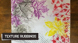 Texture Rubbings [upl. by Ayana]