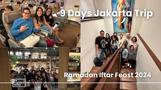 9 DAYS  JAKARTA TRIP  RAMADAN IFTAR FEAST 2024 INDENG [upl. by Sairu877]