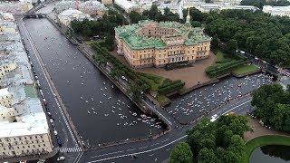 «ФонтанкаSUP  2018» с высоты птичьего полета [upl. by Tham]