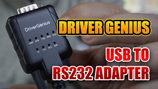 Driver Genius USBRS232 Adapter Cable First Look [upl. by Appel271]