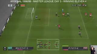 Arsenal vs Juventus 1999  Anelka goal [upl. by Matland]