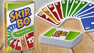 SKIP BO  Spielregeln TV Spielanleitung Deutsch  SkipBo Mattel Games Skip Bo NEU [upl. by Toth]