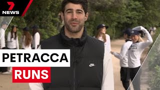 Petracca joins run club  7NEWS [upl. by Ytsrik203]