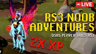 OSRS player Streams RS3  Double XP Time [upl. by Eiralav]