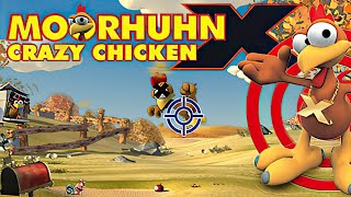 Moorhuhn X  Crazy Chicken X  GamePlay PC [upl. by Navi759]