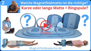 02Welche Magnetfeldmatte ist die Beste für mich Pulsierende Magnetfeldtherapie Biomag Bemer BTL [upl. by Heck]