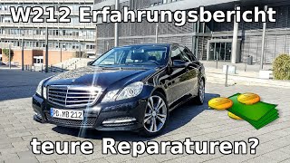 Mercedes EKlasse W212 mit über 200TKM  Erfahrungsbericht nach 1 Jahr amp Fahrbericht [upl. by Ellimak]