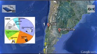 Reservas de Litio en el Mundo  Lithium Reserves in The World  IGEOTV [upl. by Radmilla]