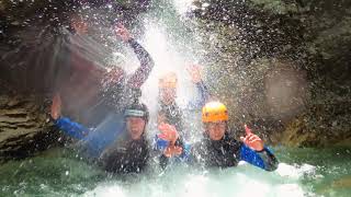 Canyoning in Fratarica canyon Slovenia 2021 [upl. by Davies]