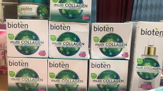 BIOTEN MULTI COLLAGEN DAY CREAM AND OVERNIGHT TREATMENT [upl. by Burnard]