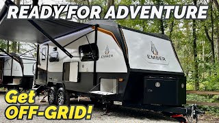 This RV is exciting amp ready for adventure 2024 Ember 201FBQ Overland Series [upl. by Kirre]