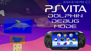 PlayStation®Vitas Factory ModeDolphin Debug Mode Showcase [upl. by Yajeet]