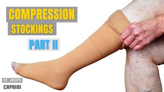 A MUST SEE for anyone with DVT  Compression Stockings PART II [upl. by Gainer]