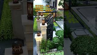 Exquisite and elegant villa garden style that parents like Villa garden Courtyard design Garden [upl. by Navillus776]