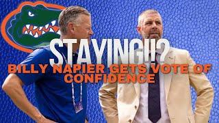 Billy Napier STAYING as Head Coach for the Florida Gators [upl. by Yila]