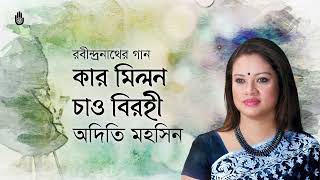 Kar milon chao birohi কার মিলন চাও বিরহী I Adity Mohsin I Rabindra Sangeet [upl. by Buhler990]