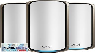 NETGEAR Orbi 970 Series QuadBand WiFi 7 Mesh Network System RBE973S Router Review [upl. by Artamas]