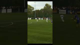 Great goal for Stockton Town Thompson vs Whitby Northern Premier League strike highlight soccer [upl. by Melly]