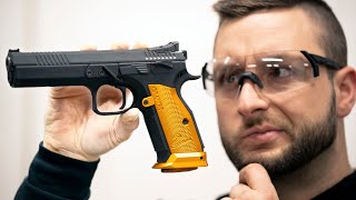 Ultimate TACTICAL Handgun  CZ TS2 ORANGE [upl. by Yelsnia]