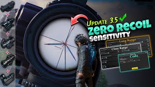 2024 World Best Sensitivity Settings 🔥 For All Mobile Non Gyro And Gyroscope ✅  PUBG MOBILE [upl. by Anyahs635]