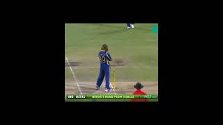 Ms Dhoni 9 Runs 6 Balls Tie Match Ind vs SL [upl. by Hessney685]