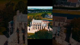 Exploring Rosslyn Chapel  Drone in 4K  Scotland’s Hidden Gem [upl. by Hersch]