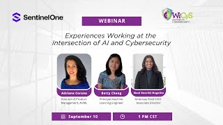 SentinelOne Webinar  Experiences Working at the Intersection of AI and Cybersecurity [upl. by Wentworth]