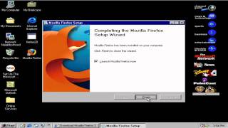 Installing Mozilla Firefox 20 in Windows 98 in Virtual PC 2007 [upl. by Leyla]