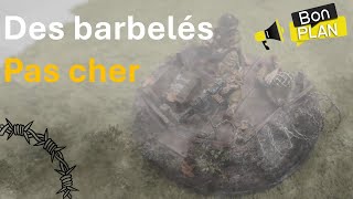 Des barbelés pas cher [upl. by Amuwkuhc]