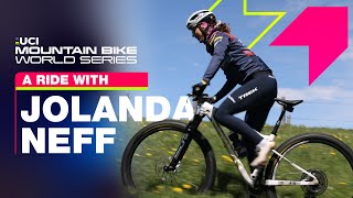 A ride with Jolanda Neff  UCI Mountain Bike World Series [upl. by Herra]