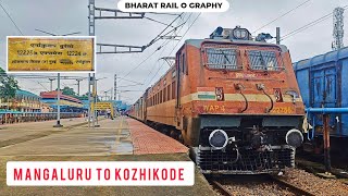 MANGALURU TO KOZHIKODEA Train Journey on Duronto Express Sleeper Coach Train Video [upl. by Eisler964]