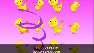 Música Infantil  Passarinhos a bailar Piu Piu Piu Piu [upl. by Edgard]