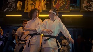 Cobra Kai Season 6 Part 2 The FULL Brawl Fight Scene [upl. by Georgette]