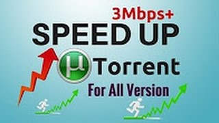 Fastest Utorrent Download Settings  Updated July 2016 [upl. by Korenblat]