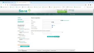Démo  Déclaration en ligne dans votre compte Savia [upl. by Rosel]