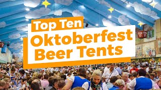 2024  Top 10 Best Beer Tents At Oktoberfest In Munich InDepth Tour [upl. by Cheatham148]