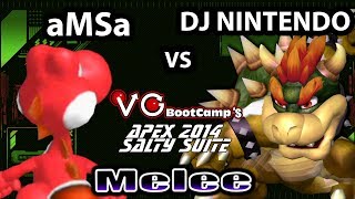 Salty Suite  aMSa Yoshi Vs CTRL  DJNintendo Bowser SSBM Exhibition  Smash Melee [upl. by Him958]