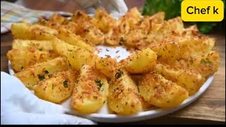 Potatoes are crispy and delicious when cooked in this easy way [upl. by Zebada]