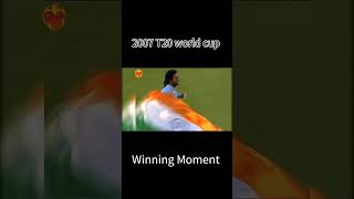 2007 T20 World Cup Final Misbahs Last Ball Scoop amp Shreesanths Iconic Catch Indias Historic Win [upl. by Chill]