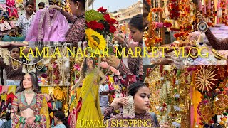 KAMLA NAGAR MARKET DELHILATEST DIWALI COLLECTION BRIDAL TRADITIONAL WEAR COLLECTION STARTING ₹500 [upl. by Sikram]