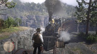 RDR2  Heres How Players with High Honor Rob Trains [upl. by Feriga]