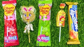 ASMR Most Popular Candys  some lots of colorful rainbow lollipop candy  unpacking chocolate eat [upl. by Benilda]